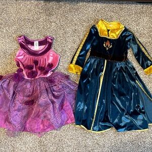 Enchanting Kids Costume Set - Purple and Blue
